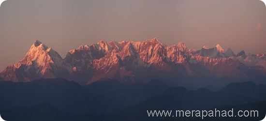 Sunset From Kausani, Uttarakhand